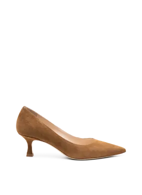 ESCARPINS EN VELOURS ROSA - PARALLELE pour FEMME | Printemps